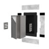 T-BOX (Brushed stainless steel)