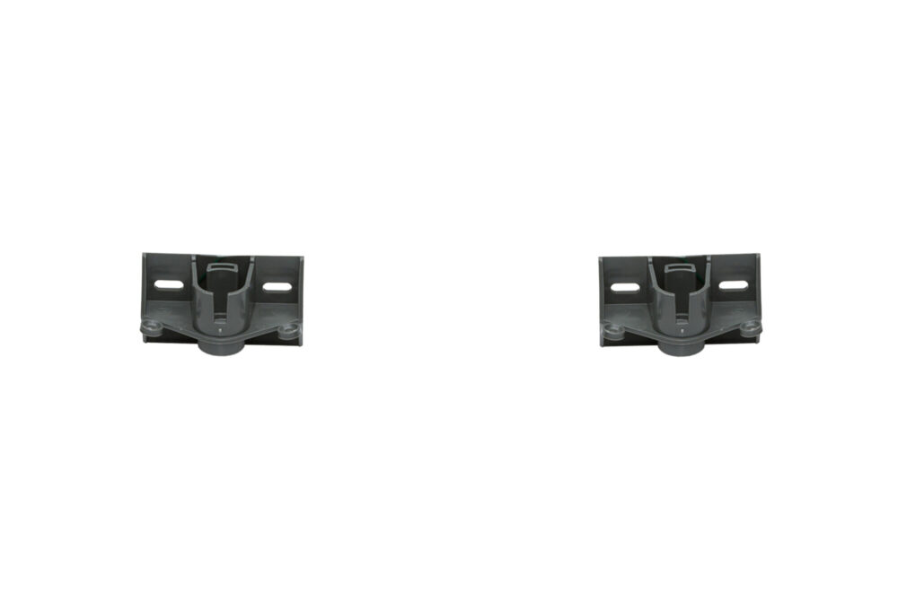 Wall mounting clips for height adjustable feet