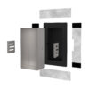 C-BOX (Brushed stainless steel)