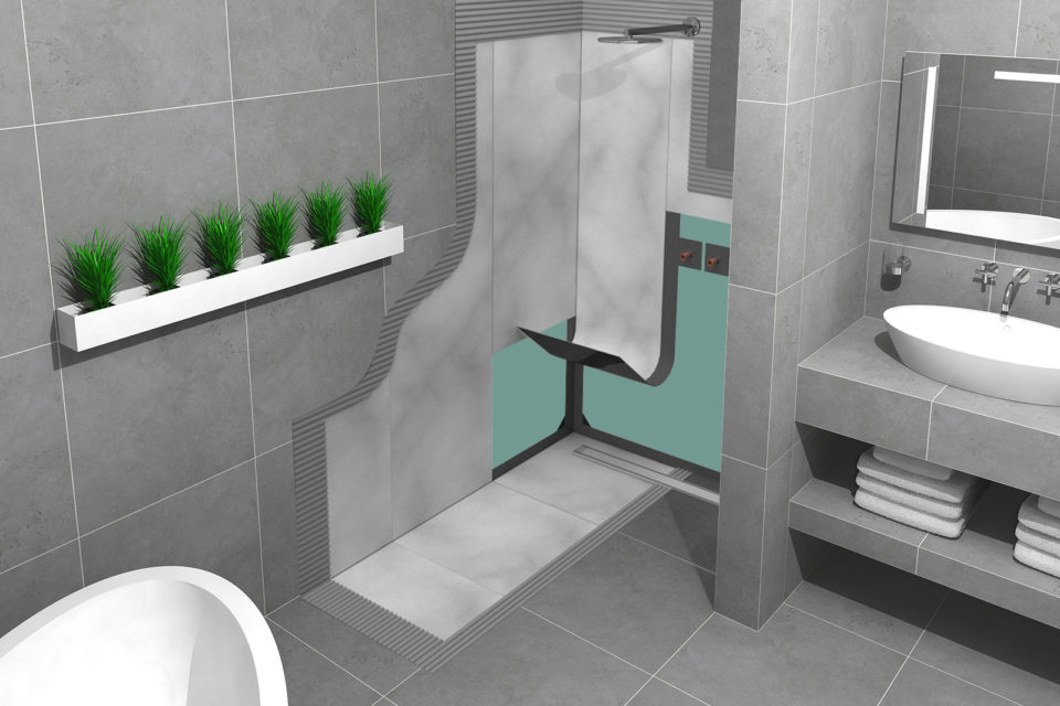 Machen Sie Ihr Badezimmer in 10 Schritten wasserfest