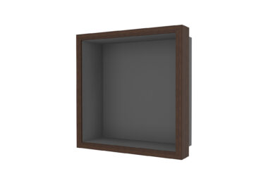 Container W-BOX (Anthrazit | Oak – Walnuss Rahmen)