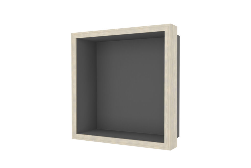Container W-BOX (Anthrazit | Oak – Weisgewaschen Rahmen)